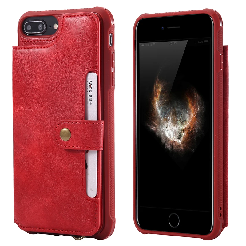 Кожаный чехол-кошелек HAISSKY для iPhone 6, 6s Plus, 7, 8 Plus, X, XS, чехол-кошелек, мягкая откидная крышка для iPhone XR, XS, Max, чехол для телефона s
