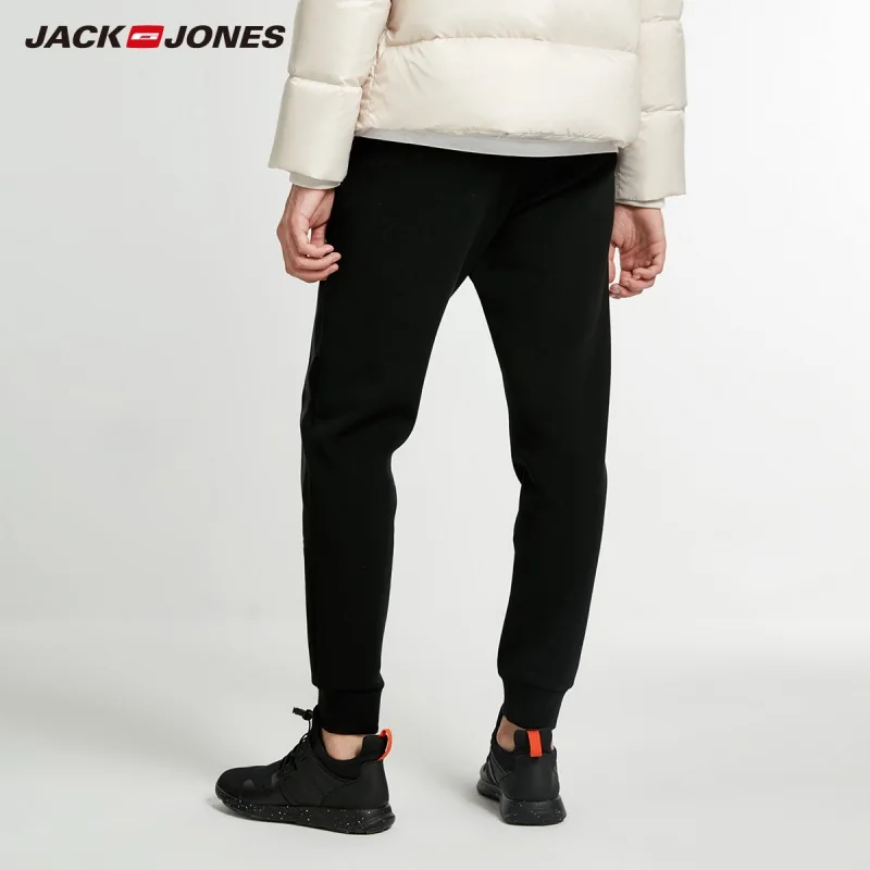 JackJones мужские хлопковые штаны для бега спортивные повседневные с завязкой