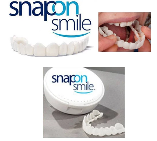 Отбеливающие подтяжки Snapon Smile зубная наклейка | Бытовая техника