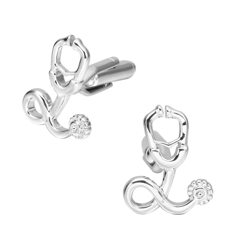 Запонки для запонок Серебристые в хипстерском стиле|Зажимы галстука и запонки| |