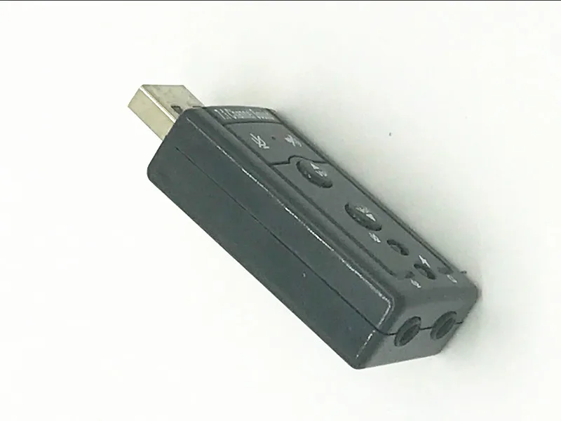 Новая внешняя звуковая карта USB в 3D Аудио адаптер 7 1 каналов профессиональный