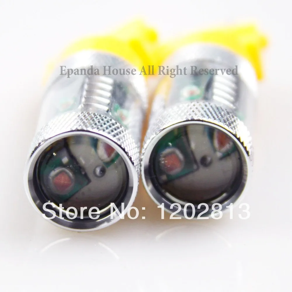 Бесплатная доставка 2 шт. яркий Янтарный/желтый США 6 SMD 30 Вт чип CREE XPE 3157/4157/4057