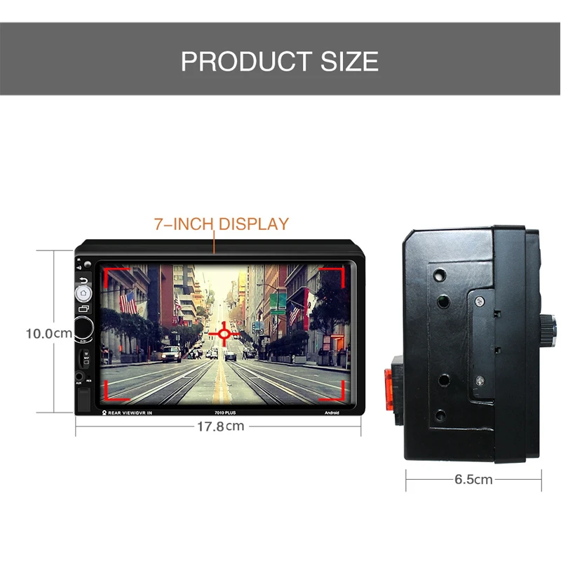 2 din автоматический 2din радиоприемник для Android Автомобильный gps навигатор радио