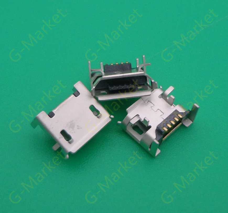 Новая модель усиленный 5pin планшетный ПК PAD смартфон зарядное гнездо Micro USB разъем |