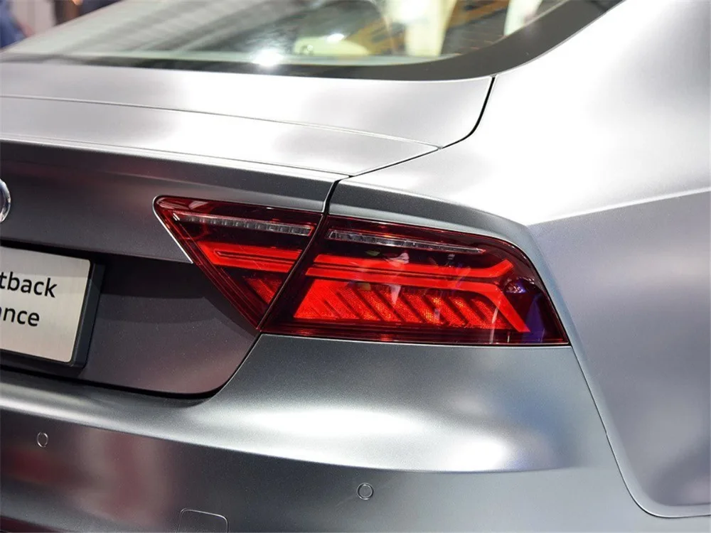 Динамический мигалка светодиодный темно красный хвост светильник лампа для AUDI A7 S7 RS7 2012 2013 4G обновления