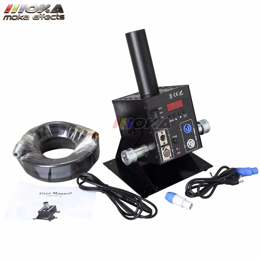 1 шт. 12*3 Вт Светодиодная струйная машина для сценического эффекта|dj machine|co2 jet machineled
