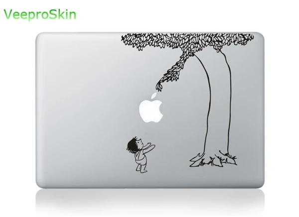 Ноутбук Стикеры для Macbook Pro Air retina 11 12 13 15 15,6 дюймов Mac кожного покрова hp тетрадь Stciker