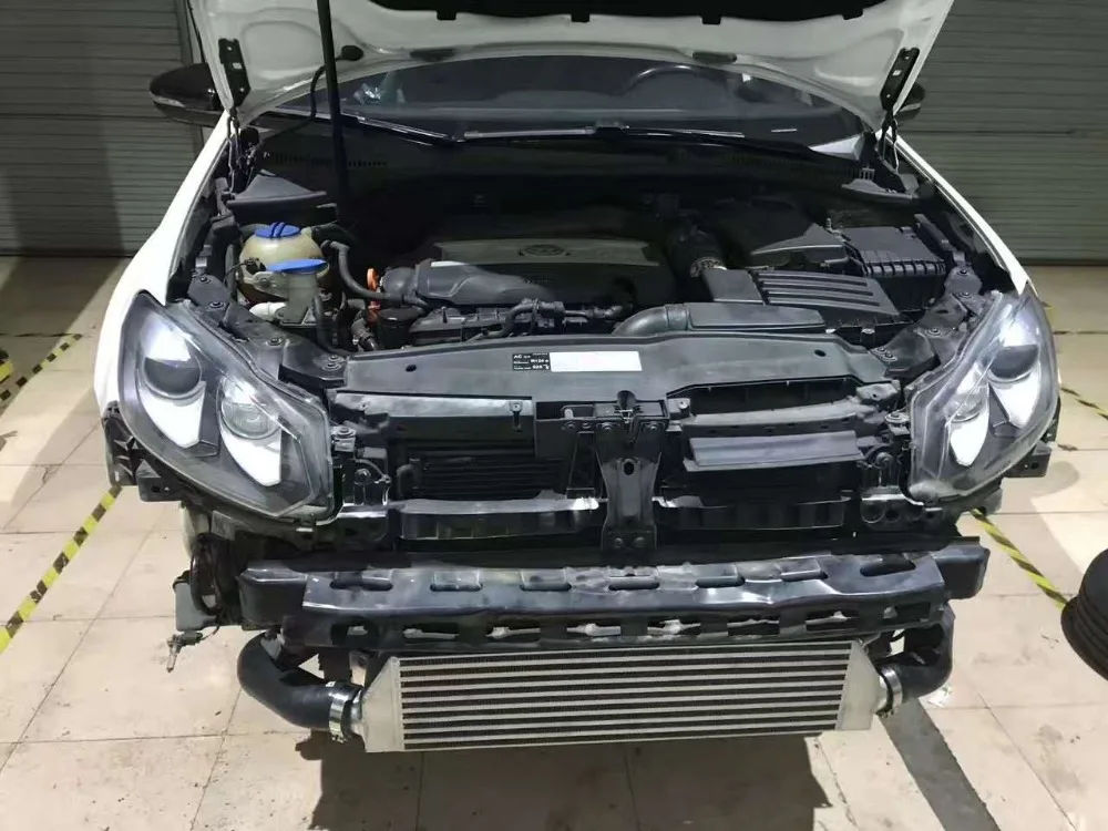 Комплект турбоохладителя для Volkswagen VW GOLF MK5 MK6 GTI FSI JETTA 2 0 T|kit kits|kit intercoolerkit volkswagen |