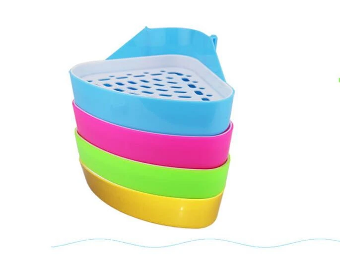 Принадлежности для уборки домашних животных Кролик Туалет треугольной формы