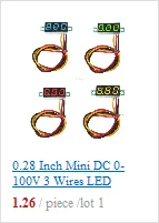 2 провода 0,5" AC 30 V-500 V светодиодный цифровой вольтметр измеритель напряжения монитор тестер для 110V 220V 380V l29k