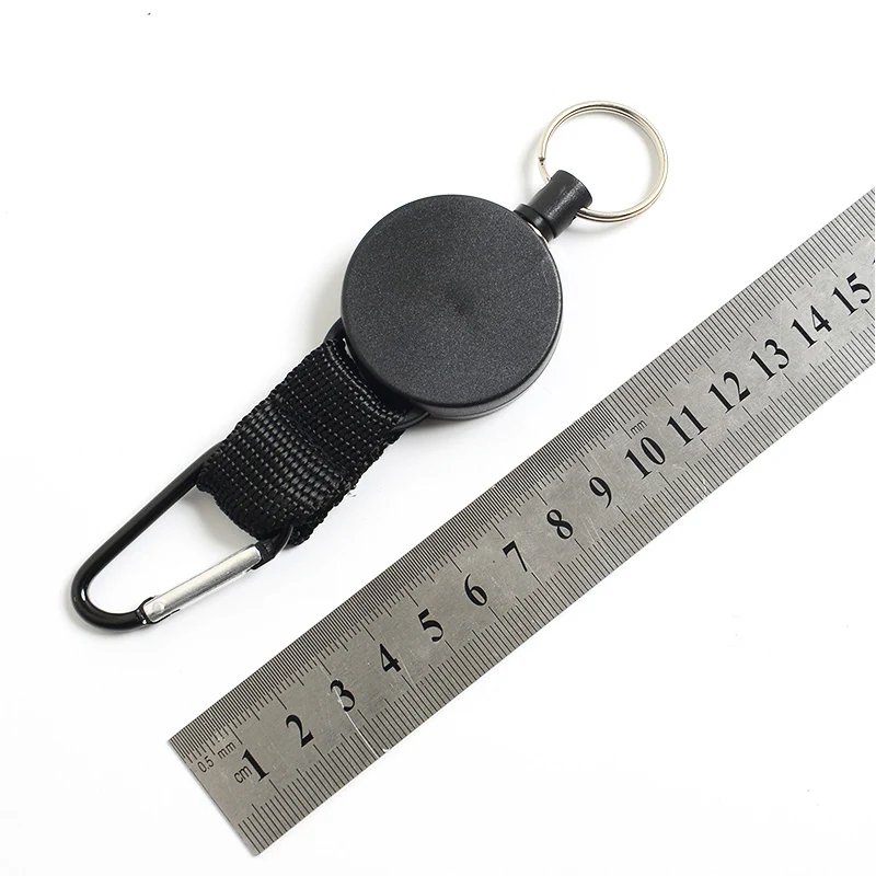 

Портативный выдвижной зажим для спины, телескопическая сталь с карабином, инструменты для выживания на открытом воздухе, кемпинга