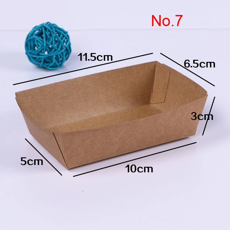 Экологичная коробка для жареного цыплят попкорна корта упаковки еды вечеринок