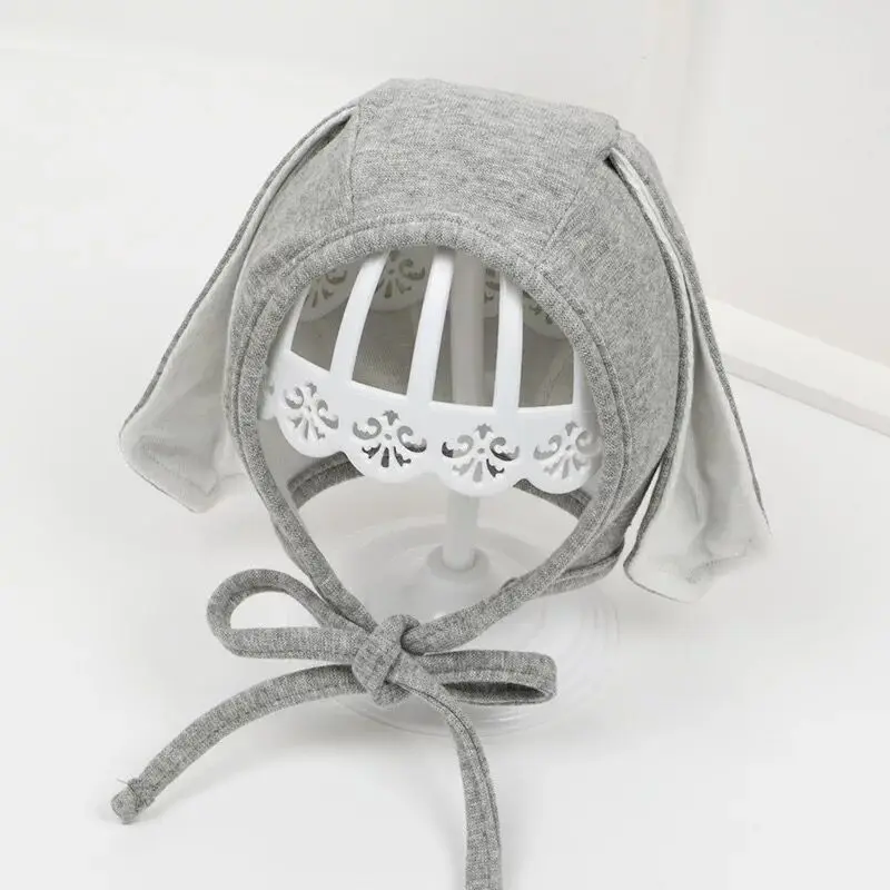 

Baby Hat Newborn Baggy Warm Cotton Spring Autumn Newborn Cap Cute Rabbit Ears Hat Princess Hat