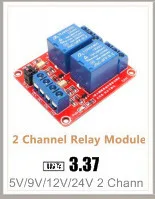 5V 2 канала релейный модуль с оптопарой реле для расширения платы срабатывает низкий уровень 2-способ релейный модуль для Arduino