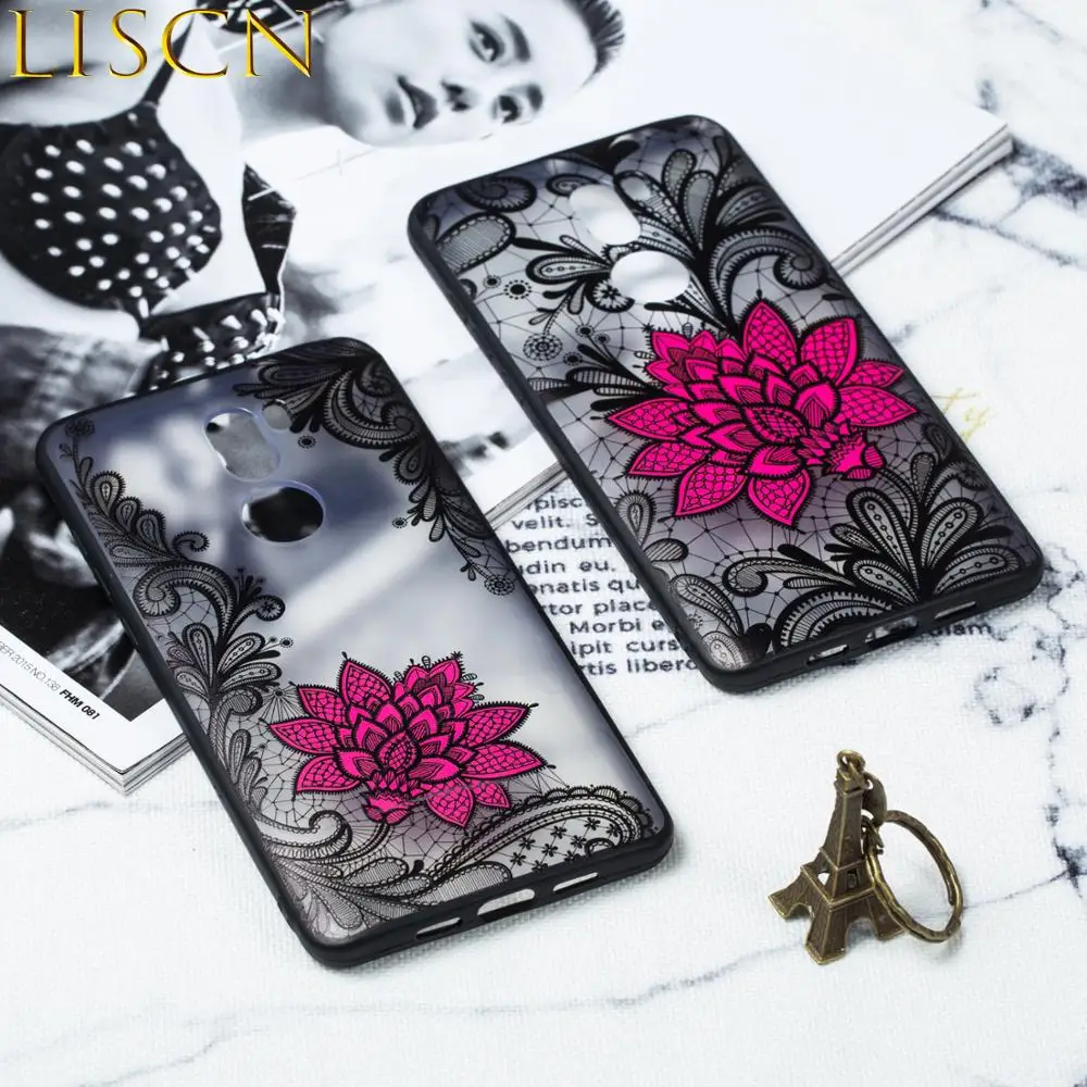Винтажный кружевной чехол для телефона LISCN милый мягкий Xiaomi Redmi 4X 4A 5 5A 6 6A S2 Note4 Note5A