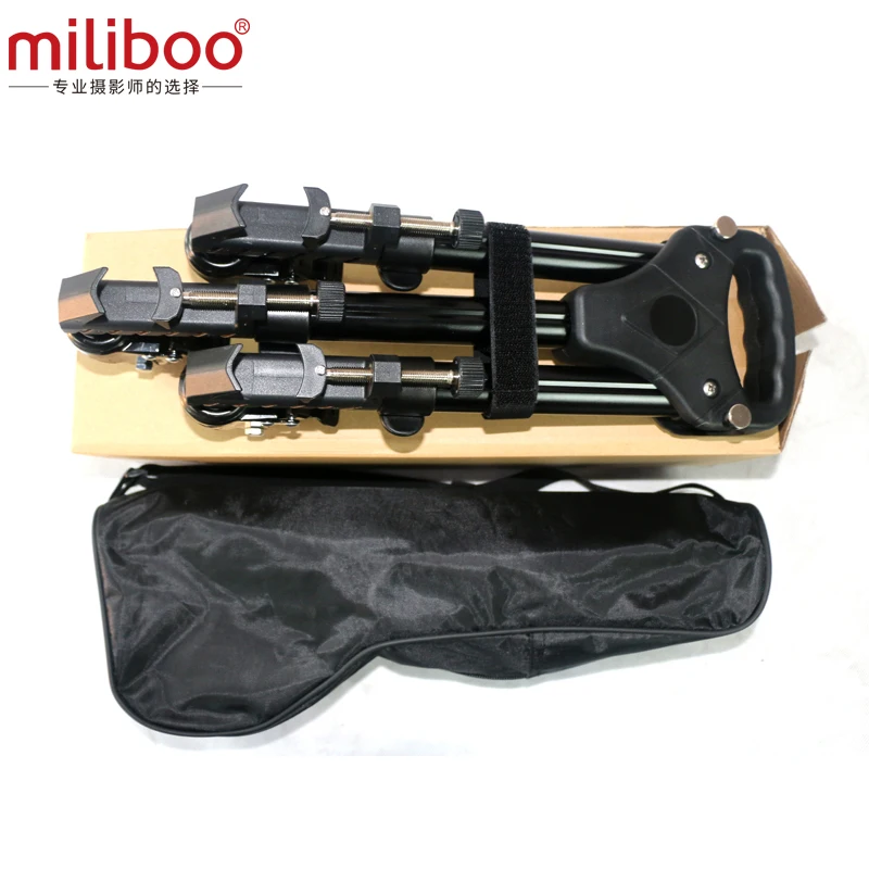 Miliboo MW профессиональная сверхмощная камера штатив колеса для тележки регулируемые ножки наборы для Canon Nikon sony DSLR камера видео стенд