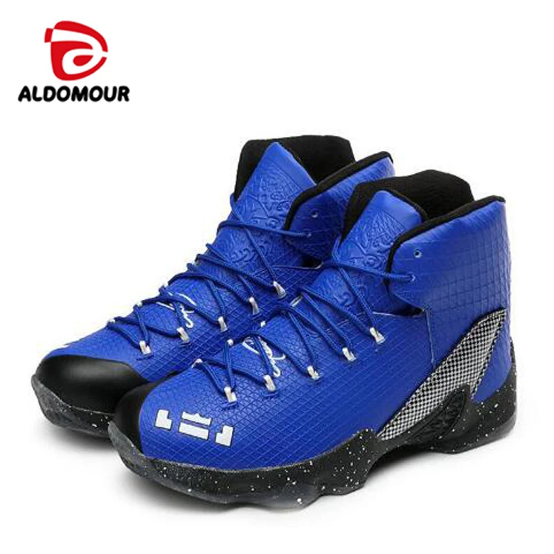 ALDOMOUR большие дети Баскетбол обувь для мальчиков и девочек противоударный спорт
