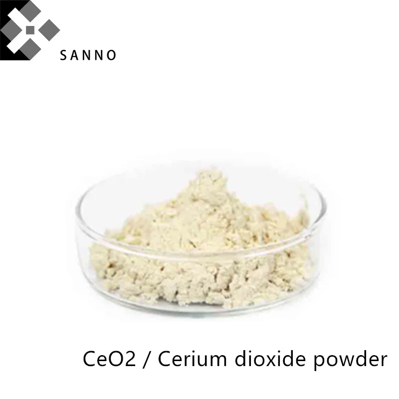 Церия порошка диоксида 99.9% чистоты CeO2 Полировочный порошок 1um Размер