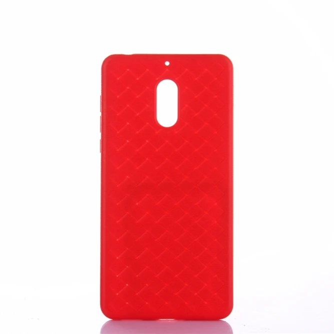 Luxury Ultra Thin Slim Grid Weave Leather Soft Silicon TPU Vintage Cover Case For Nokia 5 6 8 Nokia6 Nokia8 Nokia5 Phone Cases |