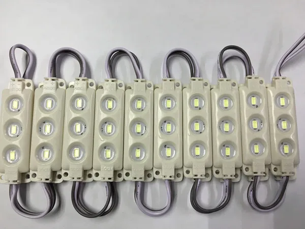 20 шт. светодиодный модуль 5630 5730 3 светодиода Сверхъяркие светодиоды SMD