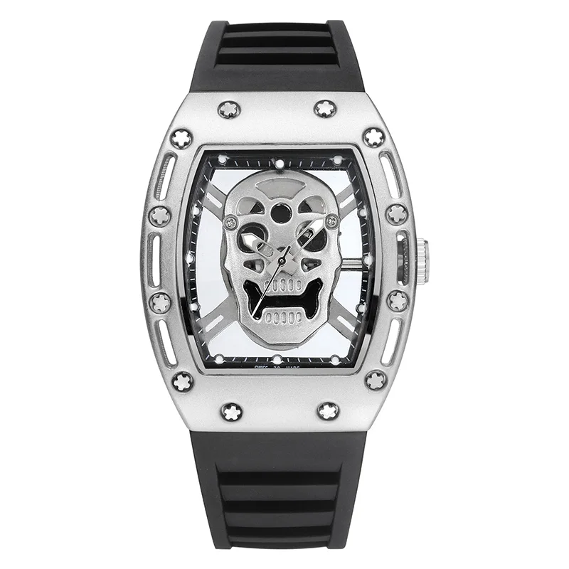 K-503-6 KIMSDUN мужские модные тренды Кварцевые Популярные Классические деловые военные часы с силиконовым ремешком Relogio Montre Femme наручные часы Masculino - Цвет: K-503-6