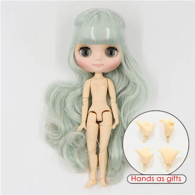 Фабрика blyth middie кукла 1/8 bjd 20 см матовое лицо шарнирное тело милая игрушка подарок для девочки - Цвет: matte face C