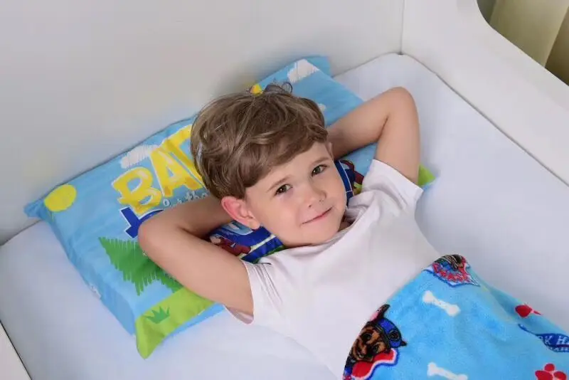 100% Cotton Genuine Paw Patrol Pillow Case for Boys and Girls - Chase, Skye, Everest Summer Park Theme - Ideal for Kids, Students, and Children's Playtime Toy image 3
