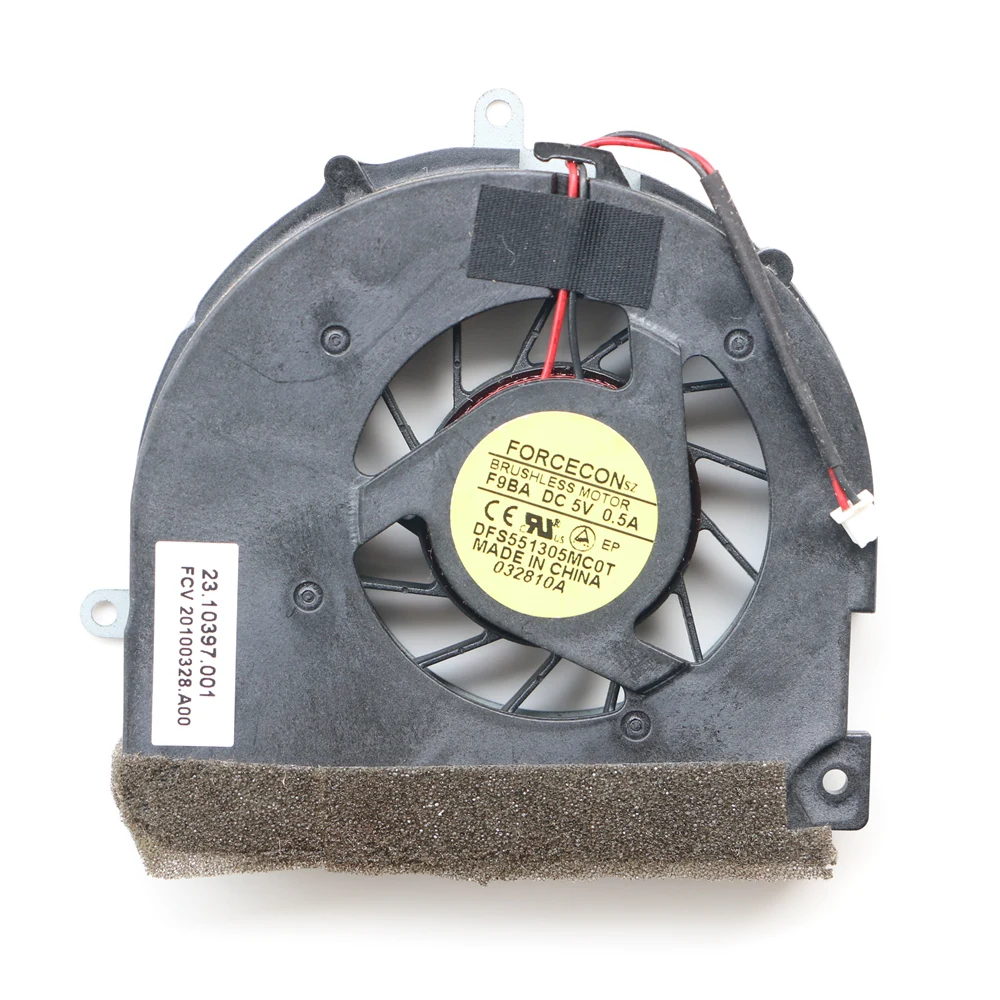 

New FORCECON DFS551305MC0T F9BA Laptop Cpu Cooling Fan 23.10397.001