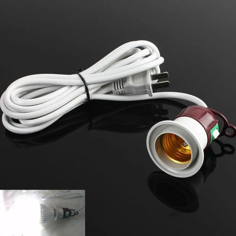 Для E27 светодиодные лампы Гибкий Держатель extensio разъем адаптера 10A|led light for lamp|socket
