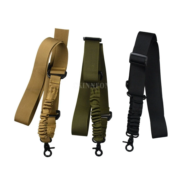 200 шт./лот нейлоновая Регулируемая тактическая одноточечная Bungee Gun страйкбольная