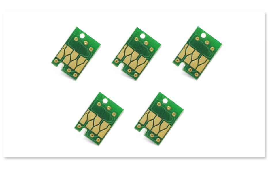 5 шт. отработанных чип для Epson Stylus Pro 4800 4880 7600 7700 7800 7880 7890 7900 9600 9700 9800 9880 9890 9900 11880