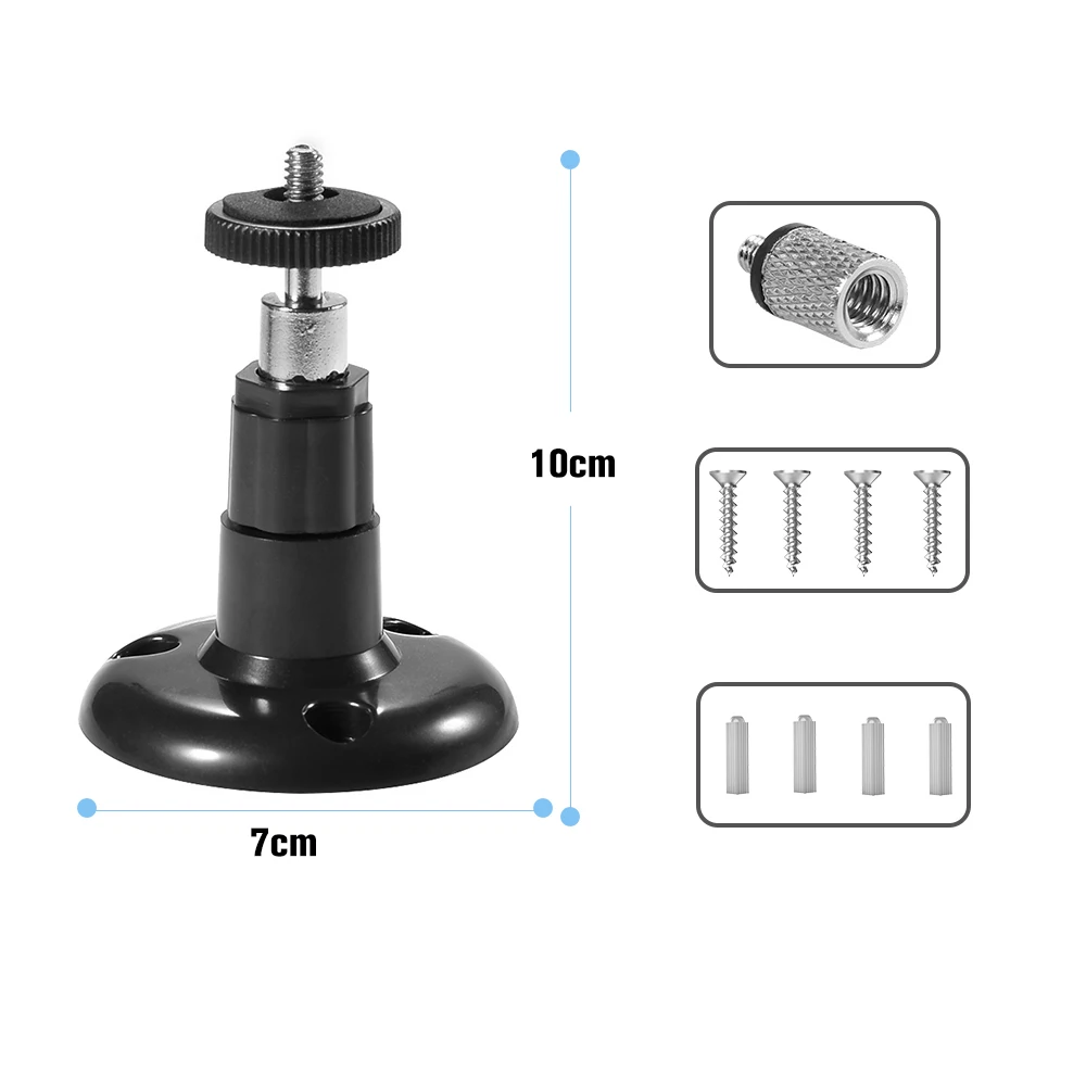 Белые/черные 1 Пакет Регулируемый кронштейн для настенного стола потолочного