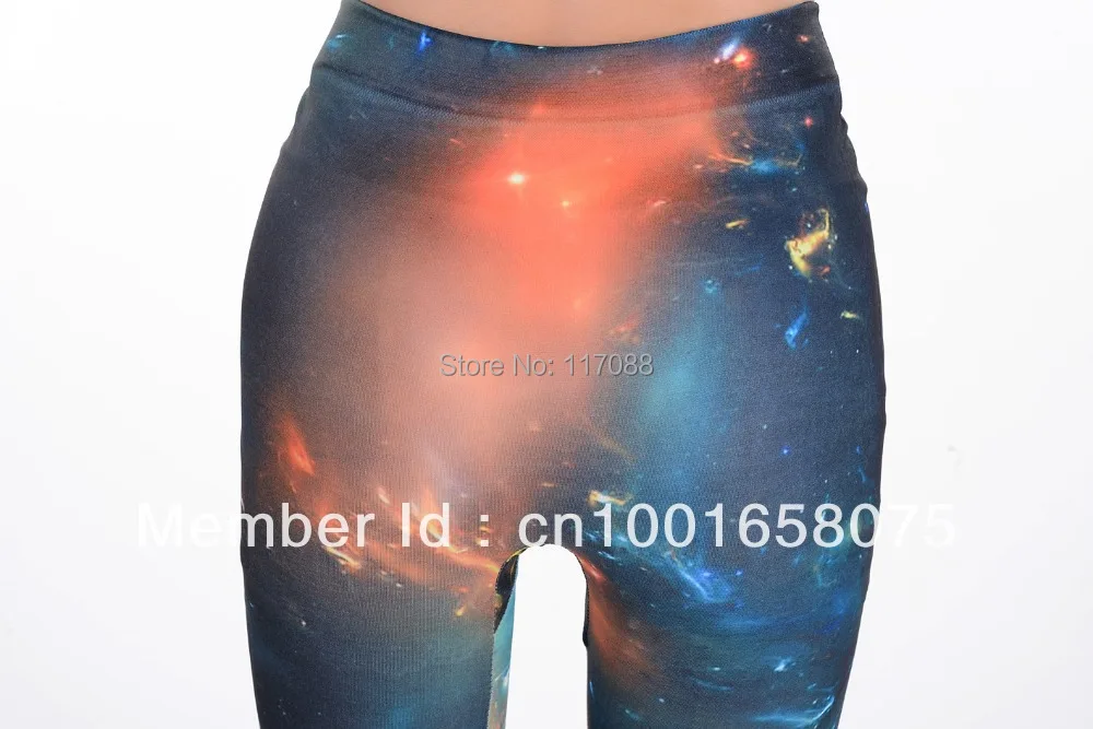 Женские леггинсы с принтом в виде Галактики | Женская одежда