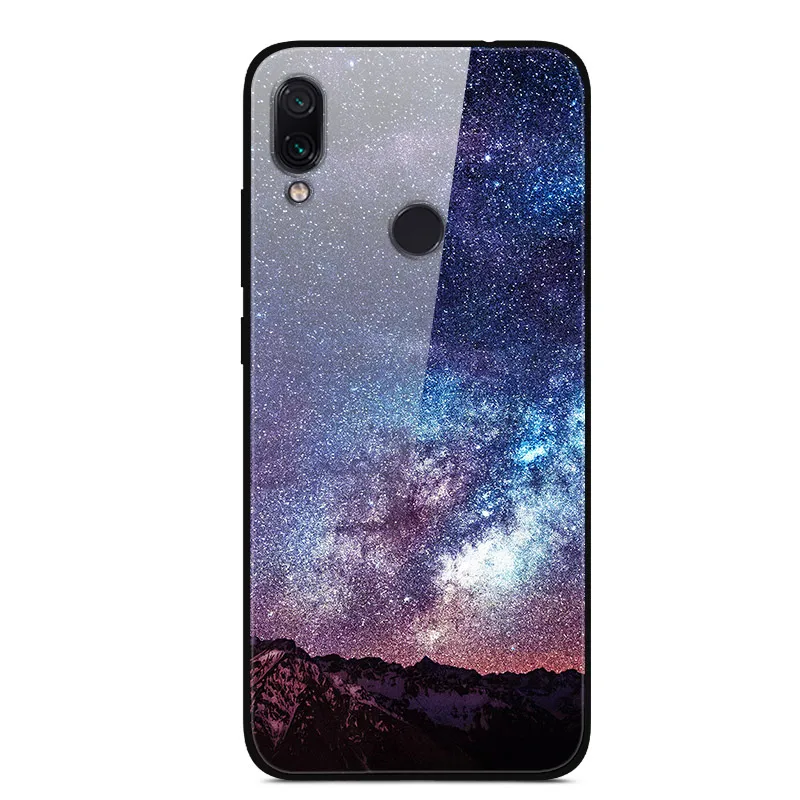 5 6,26 ''чехол для Xiaomi Redmi 7, силиконовый бампер+ стекло, жесткая задняя крышка из поликарбоната для Xiomi Redmi 7, чехол для телефона s Hoesje Funda Redmi7 - Цвет: 5