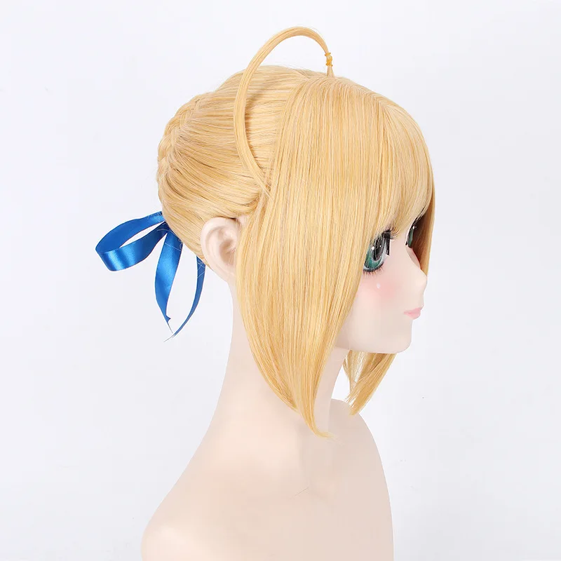 Fate Stay Night Saber, косплей, парики, костюмы, униформа моряка, женское платье, комплект одежды для вечеринки на Хэллоуин и парик, костюм на Хэллоуин