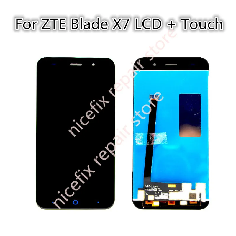 ЖК дисплей для ZTE Blade X7 D6 V6 Z7 сенсорный экран дигитайзер запчасти телефона T660 T663