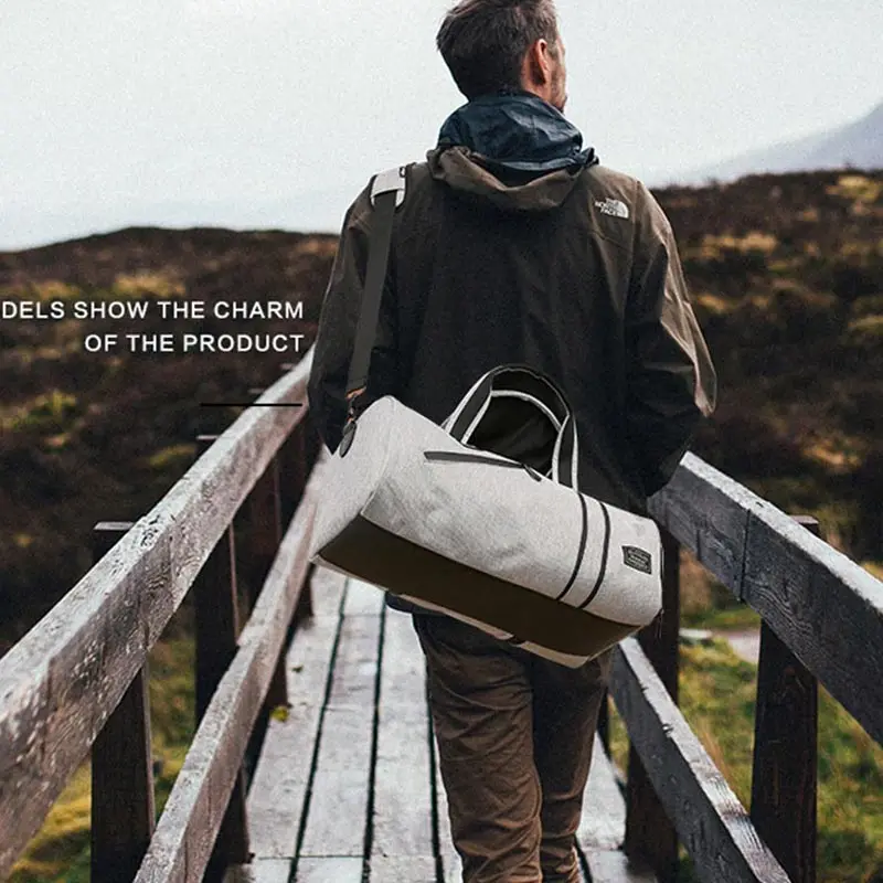 Популярная териленовая Мужская спортивная сумка для фитнеса