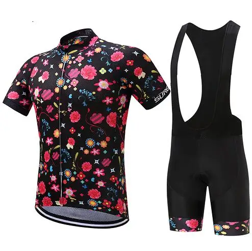 jersey and pants Мужская короткая велосипедная одежда, летний pro 9d гелевая Накладка для велосипеда, набор Джерси для команды, шоссейного велосипеда, комплект одежды для горного велосипеда, облегающий костюм - Цвет: jersey and pants