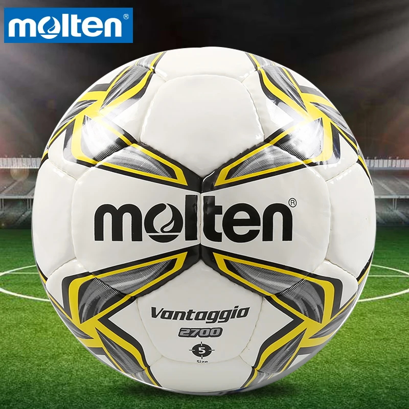 Оригинальный Molten F5V2700 Размер 5 полиуретановый мяч Professional футбольные ворота мячи