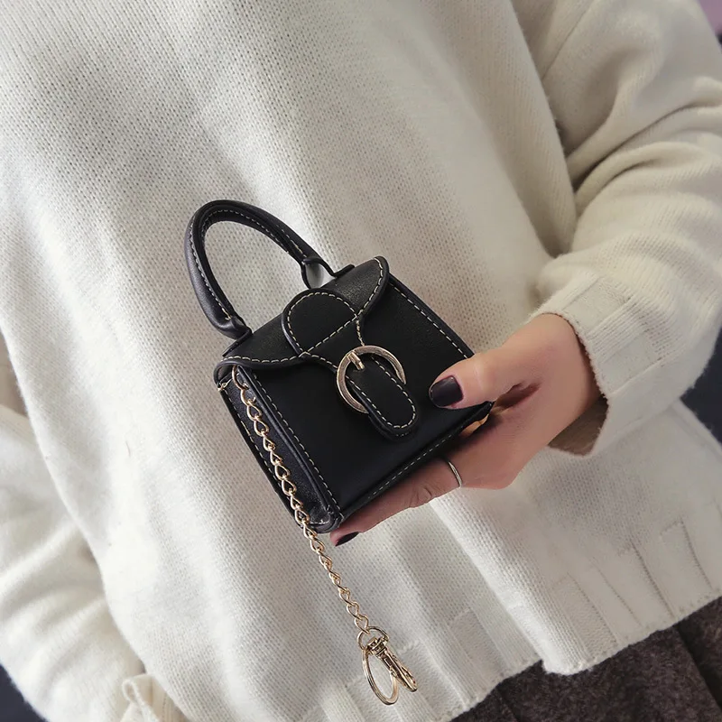 Новинка 2017 модная брендовая Дизайнерская Женская мини-сумка с цепочкой Женский