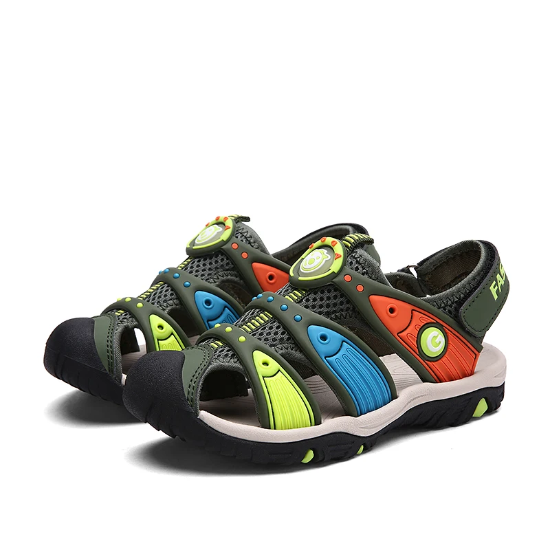 2017 Новые детские летние Сандалии для девочек вентиляции отдыха модная