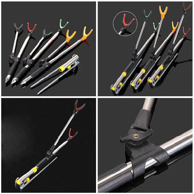 Кронштейн для удочки стойка держатель Регулируемая Гибкая противоскользящая