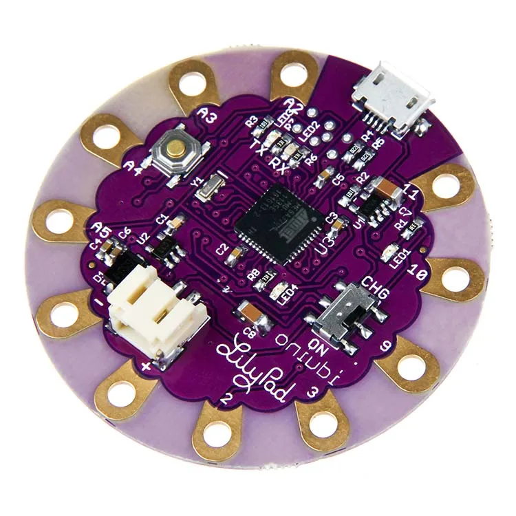 Плата Geeetech ATmega32U4 LilyPad USB для Arduino макетная плата микроконтроллера USB| |