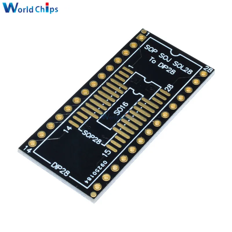 5 шт. SOP16 SOP28 к DIP16 DIP28 SSOP28 адаптер PCB конвейерная плата|Интегральные схемы| |
