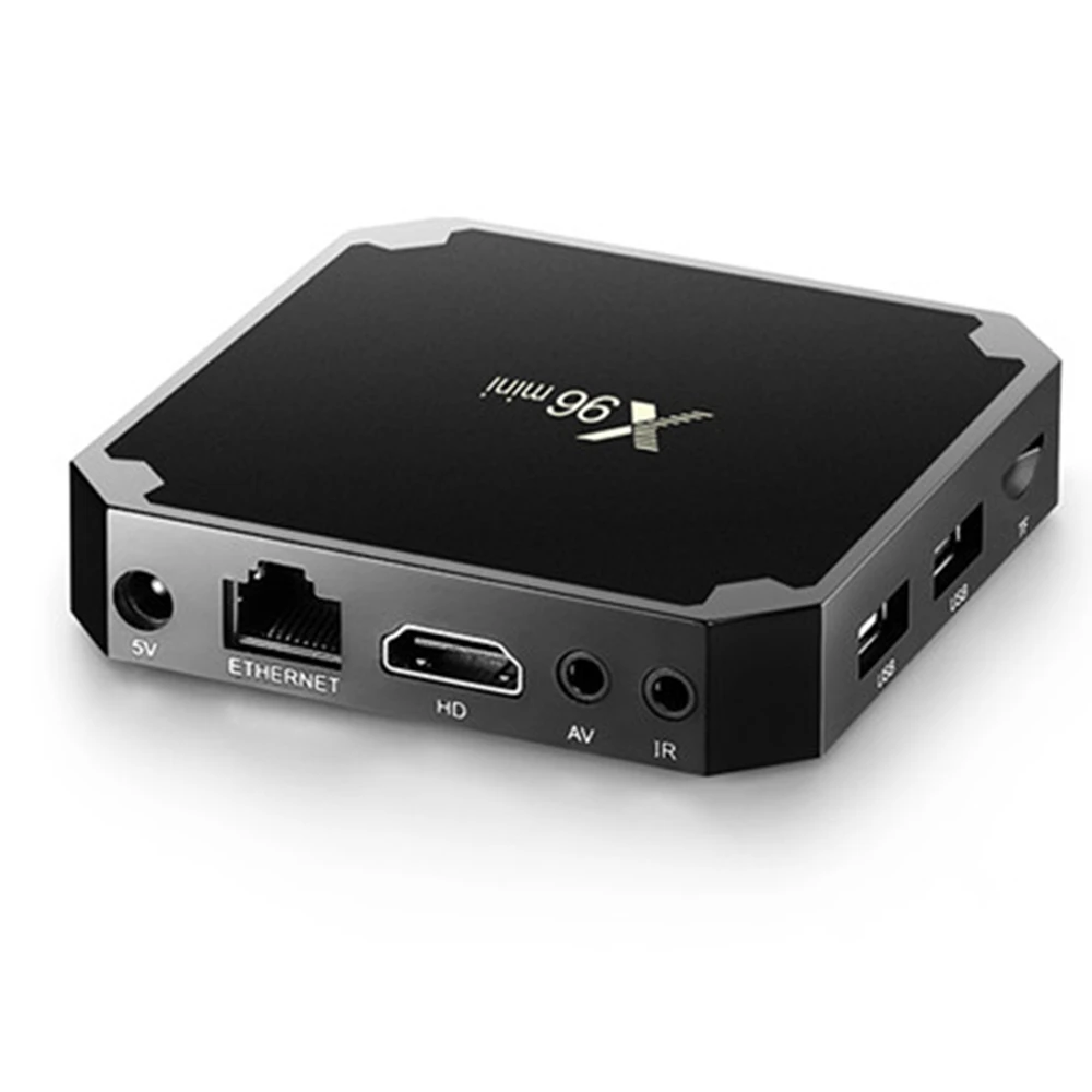 Teckepic Android 7 1 smart ТВ BOX Amlogic S905W 4 ядра Suppot 2 ГГц Wi Fi Media Player IP коробка X96 мини ГБ 8 X96mini|smart