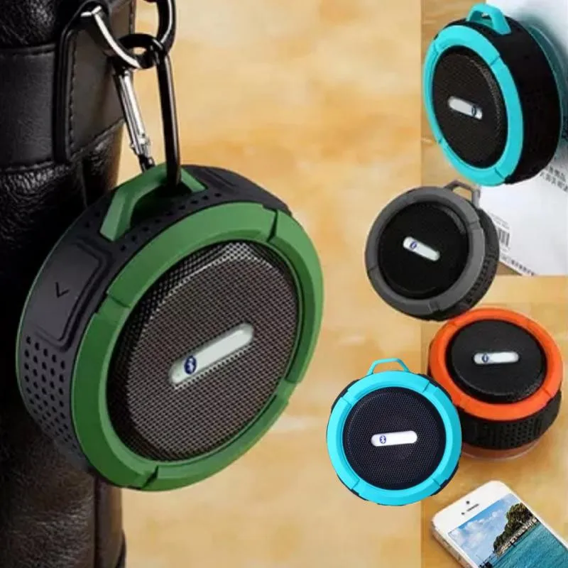 C6 Портативный Беспроводной Bluetooth Динамик звонки громкой связи и присоской