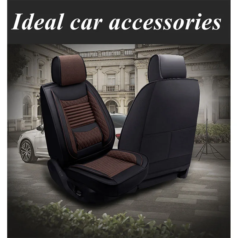 

Front+Rear Car Seat Cover for suzuki escudo grand vitara kizashi lgnis liana vitara of 2020 2019 2018 2017 2016 2015