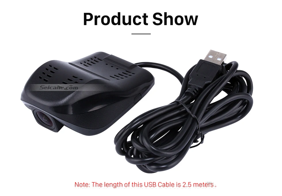 Seicane ночное видение USB DVR камера видео рекордер HD 1920x1080P для Seicane автомобиля gps стерео головное устройство радио dvd-плеер