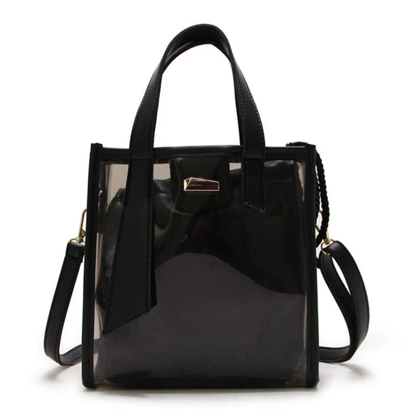 DCOS Новый Для женщин сумка-мешок из пвх сумка Голограмма лазерная Сумочка желе