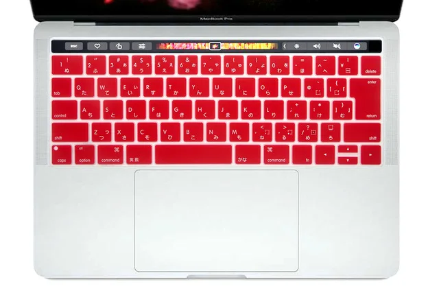 Японский силиконовый чехол с клавиатурой для нового MacBook Pro 13 &quotA1706 и 15&quot A1707